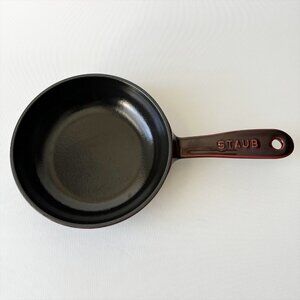Staub Enameled Cast Iron Frying pan #16 Made in France